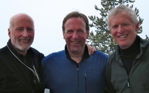 Rick, James & Skip on the slopes